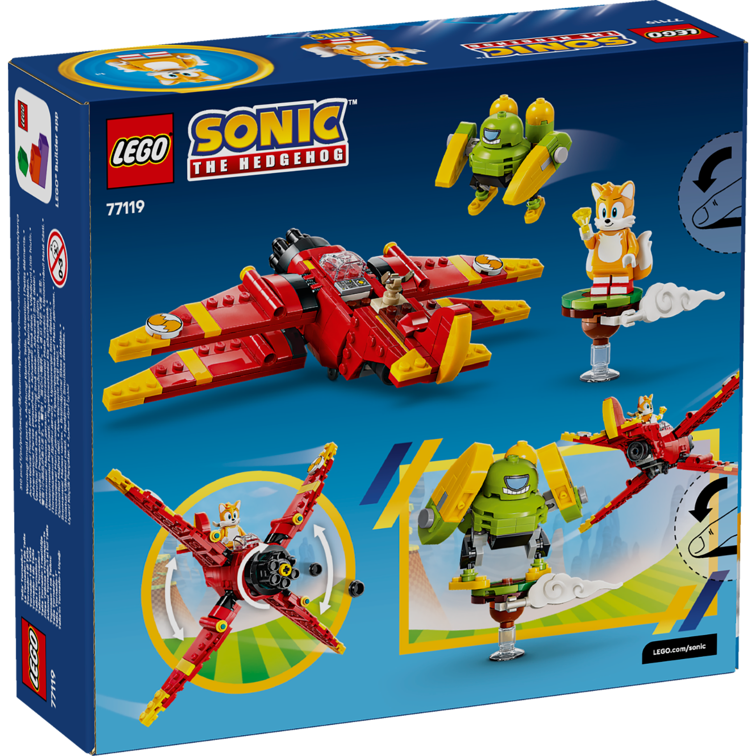 LEGO® Sonic the Hedgehog™ Tails’ Tornado-1