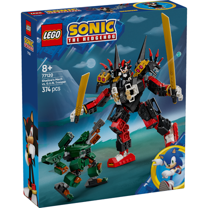 LEGO® Sonic the Hedgehog™ Shadow’s Mech vs. G.U.N. Trooper