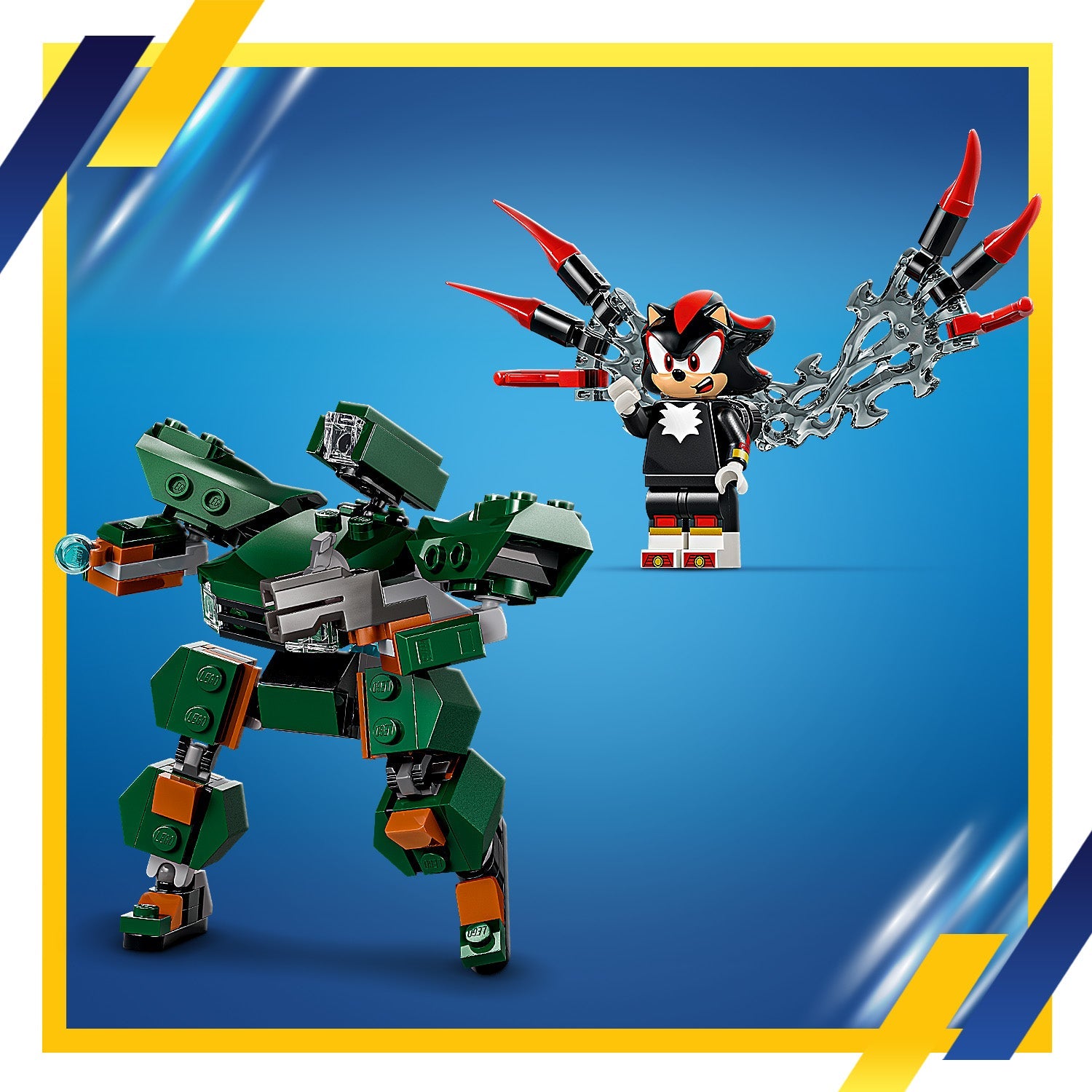 LEGO® Sonic the Hedgehog™ Shadow’s Mech vs. G.U.N. Trooper
