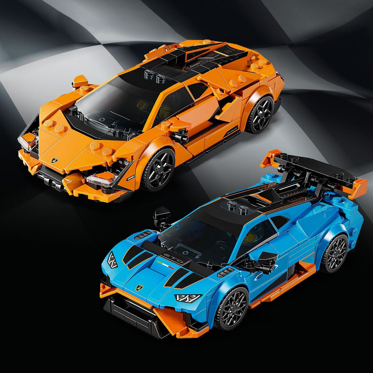 LEGO® Speed Champions Lamborghini Revuelto & Huracán STO
