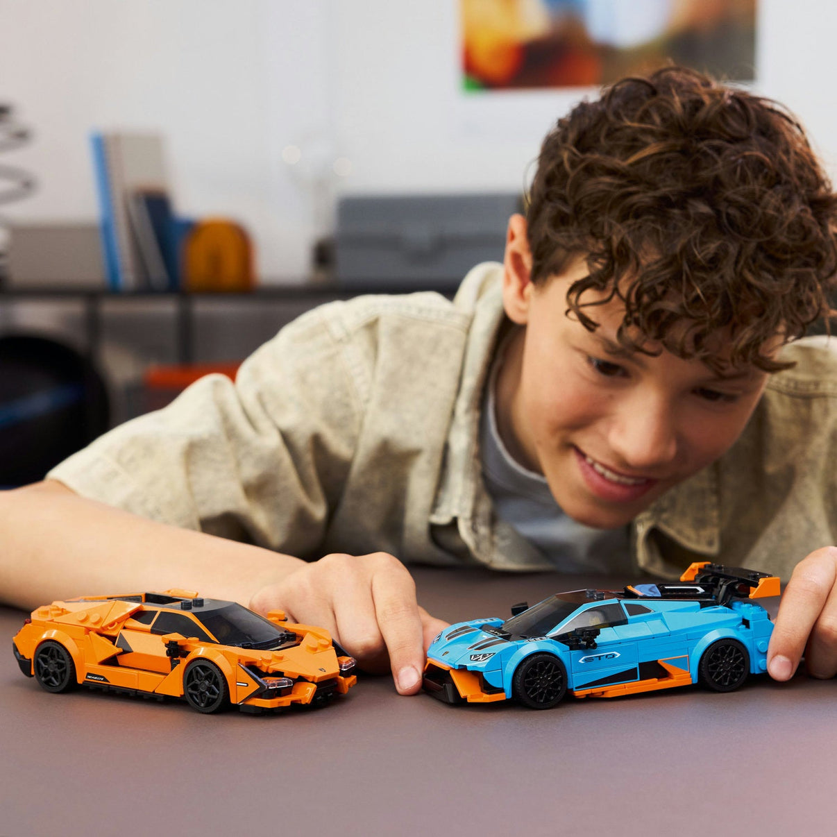 LEGO® Speed Champions Lamborghini Revuelto & Huracán STO
