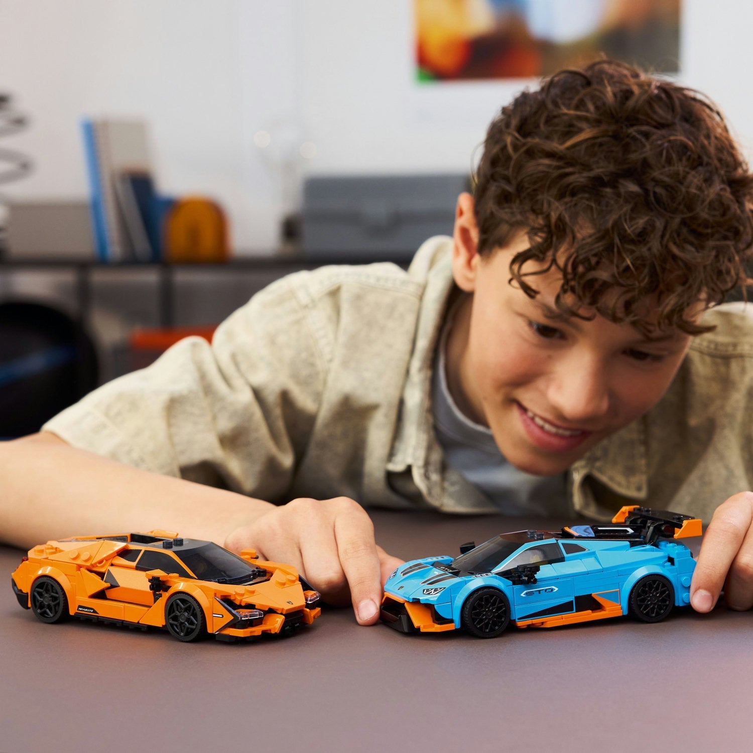 LEGO® Speed Champions Lamborghini Revuelto & Huracán STO