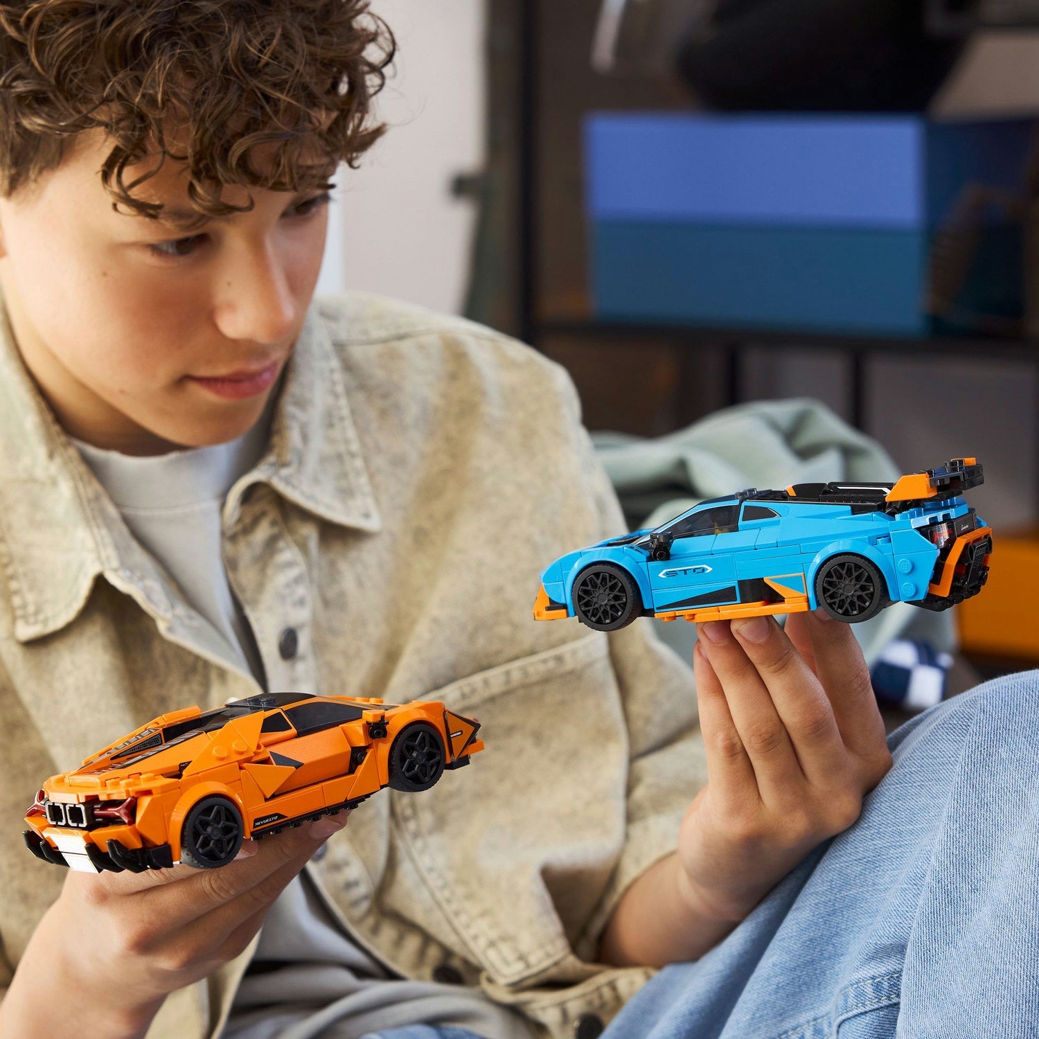 LEGO® Speed Champions Lamborghini Revuelto & Huracán STO