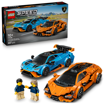 LEGO® 77238 Speed Champions Lamborghini Revuelto & Huracán STO