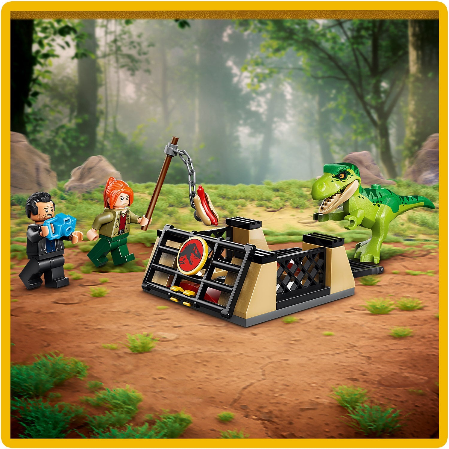 LEGO® Jurassic World Young T. rex Transport Truck