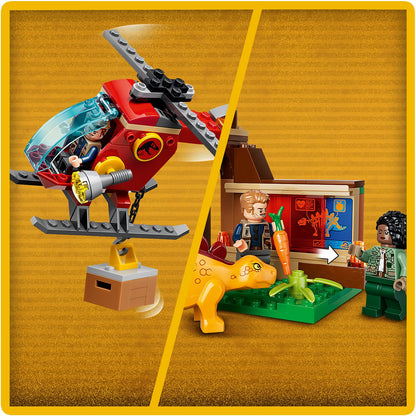 LEGO® Jurassic World Velociraptor, Stegosaurus & Pteranodon Rescue