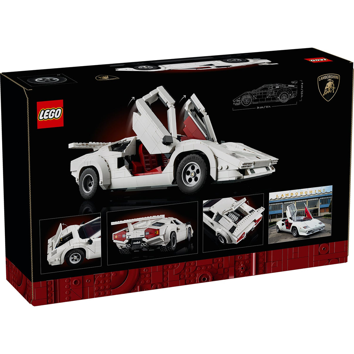 LEGO® Icons Lamborghini Countach 5000 Quattrovalvole