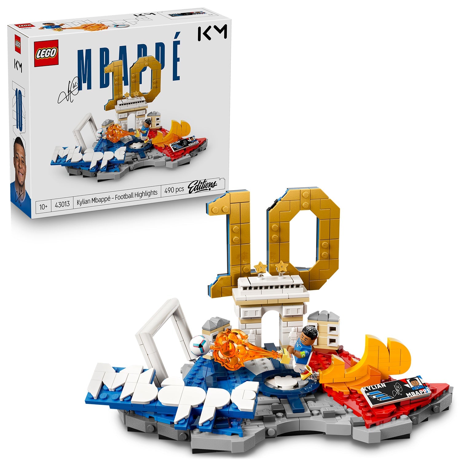 LEGO® Editions Kylian Mbappé – Football Highlights