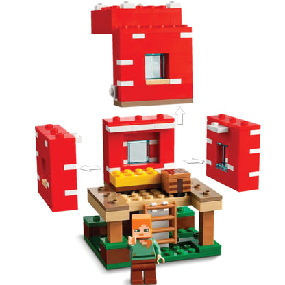 LEGO 21179 Minecraft® The Mushroom House