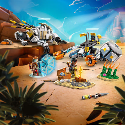 LEGO® Horizon Adventures™ Aloy & Varl vs. Shell-Walker & Sawtooth