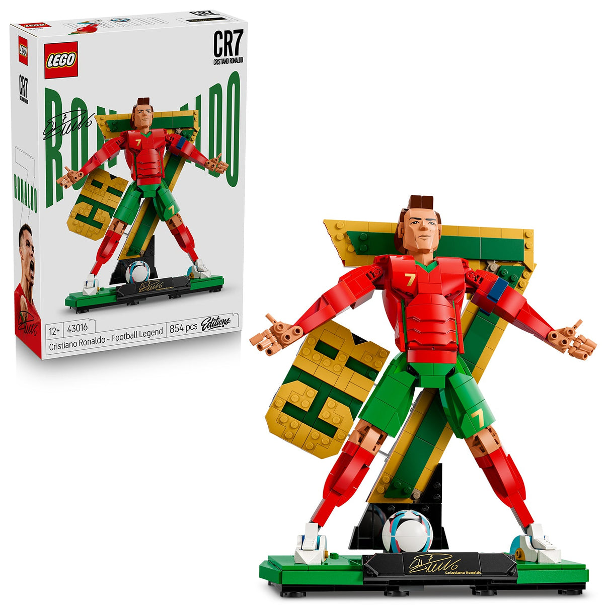 LEGO® Editions Cristiano Ronaldo – Football Legend