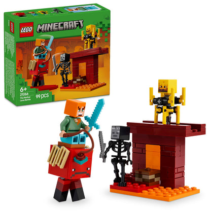 LEGO® 21266 Minecraft® The Nether Lava Battle