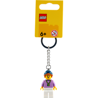 LEGO® Sunflower Lanyard Girl Key Chain