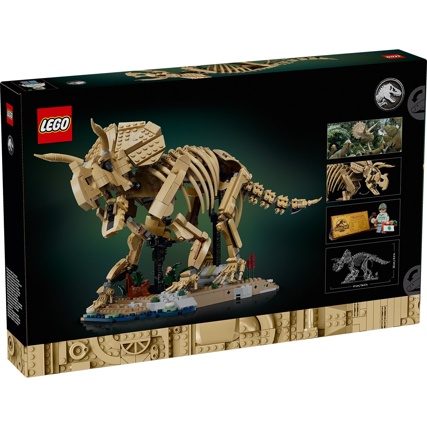 LEGO® Jurassic World Dinosaur Fossils: Triceratops