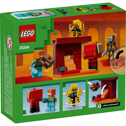 LEGO® 21266 Minecraft® The Nether Lava Battle