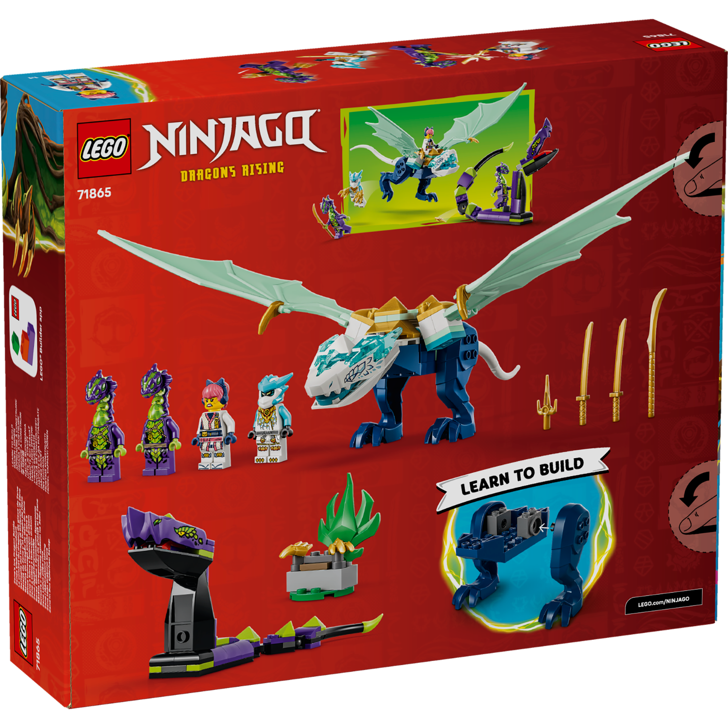 LEGO® NINJAGO® Zane’s Ice Dragon Battle