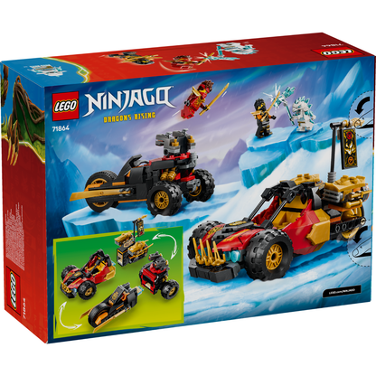 LEGO® NINJAGO® Kai and Cole’s Combiner Vehicles