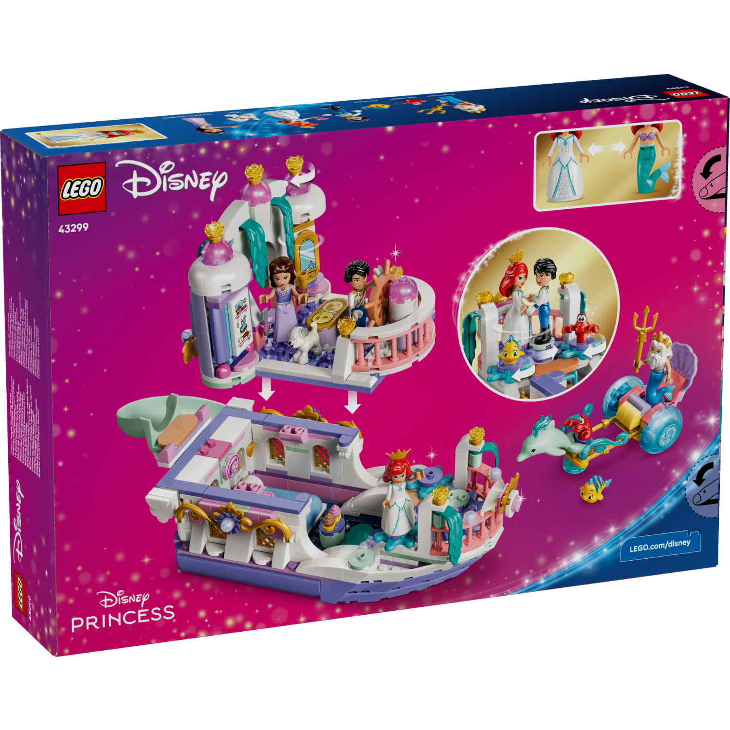 LEGO® | Disney Princess Ariel’s Royal Wedding Boat