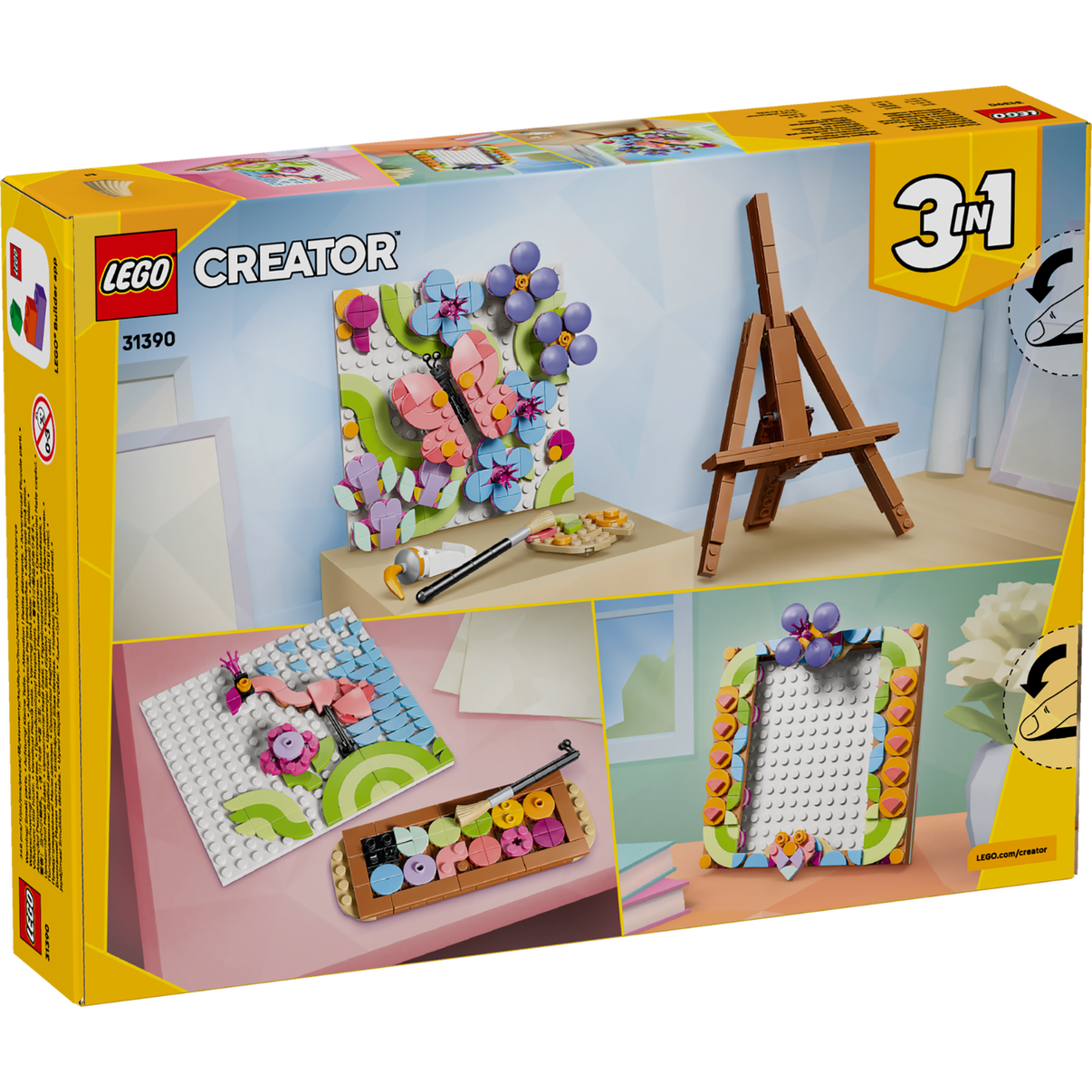 LEGO® Creator Floral Art Decor Painting