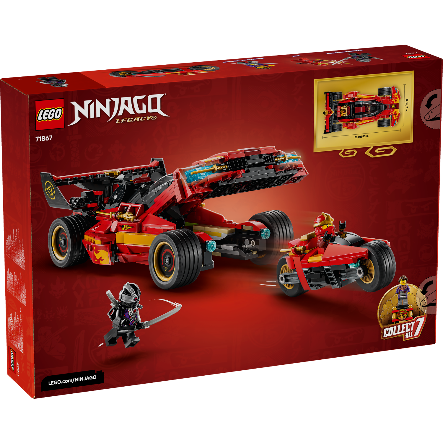 LEGO® NINJAGO® X-1 Ninja Charger 15th Anniversary