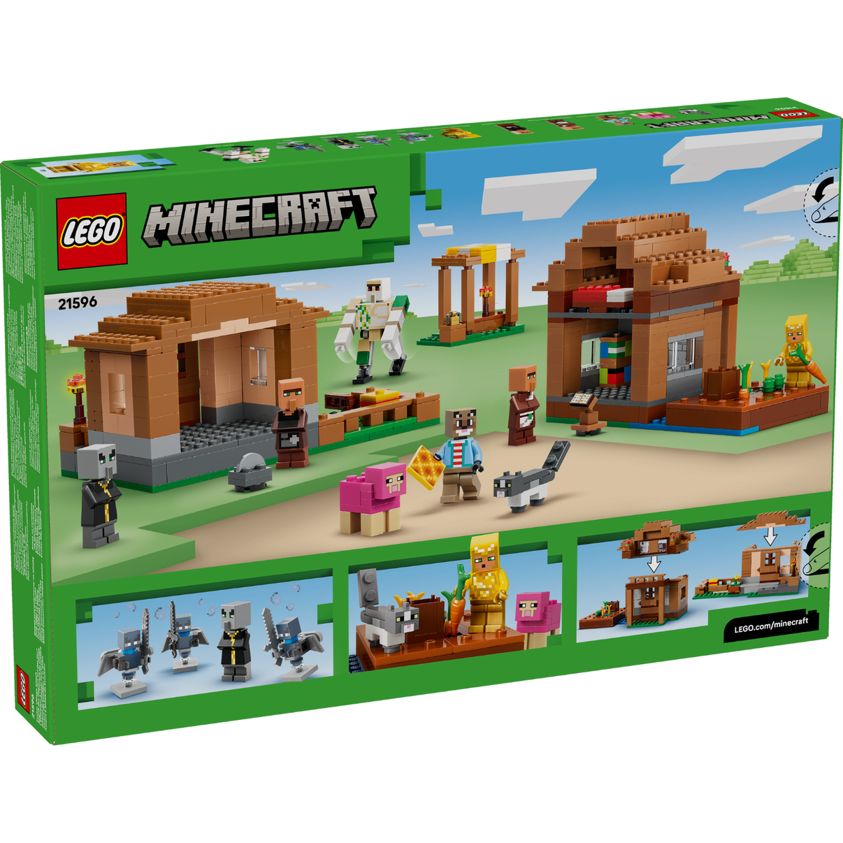 LEGO® Minecraft® Evoker Village Attack