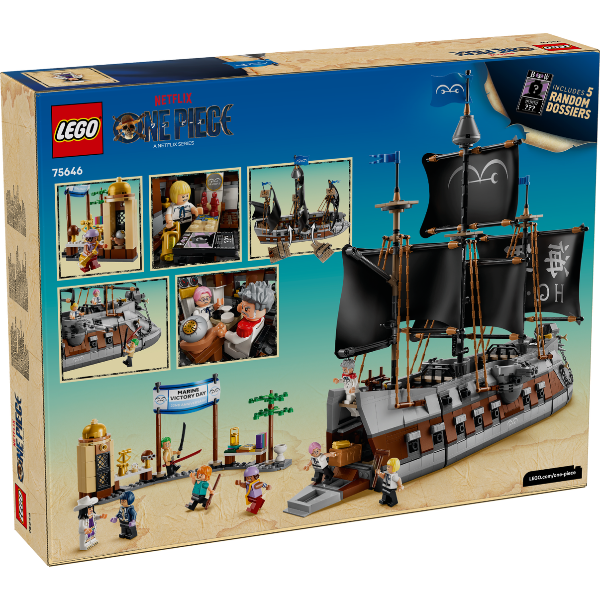 LEGO® ONE PIECE Garp’s Marine Battleship