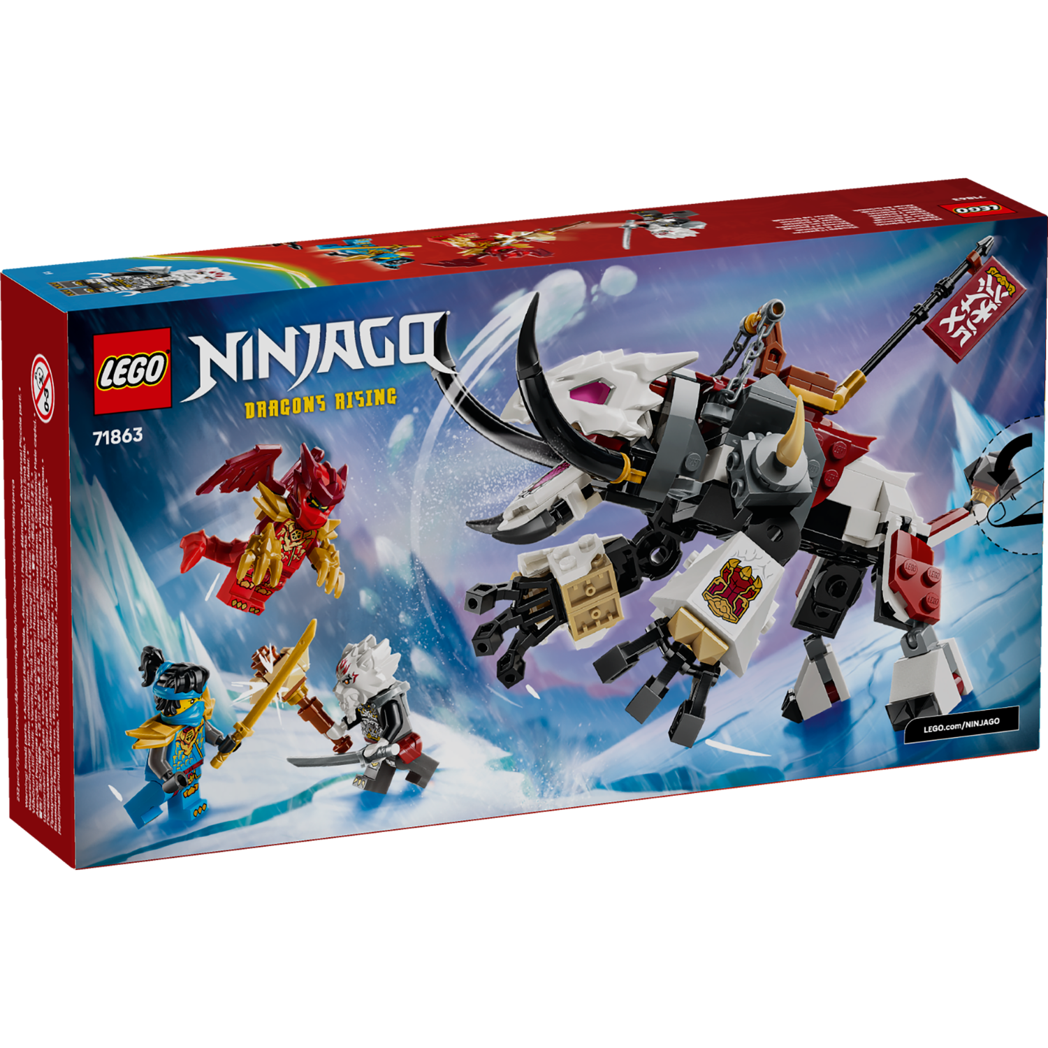 LEGO® NINJAGO® Zilvar and Grimtak the Dragon Beast