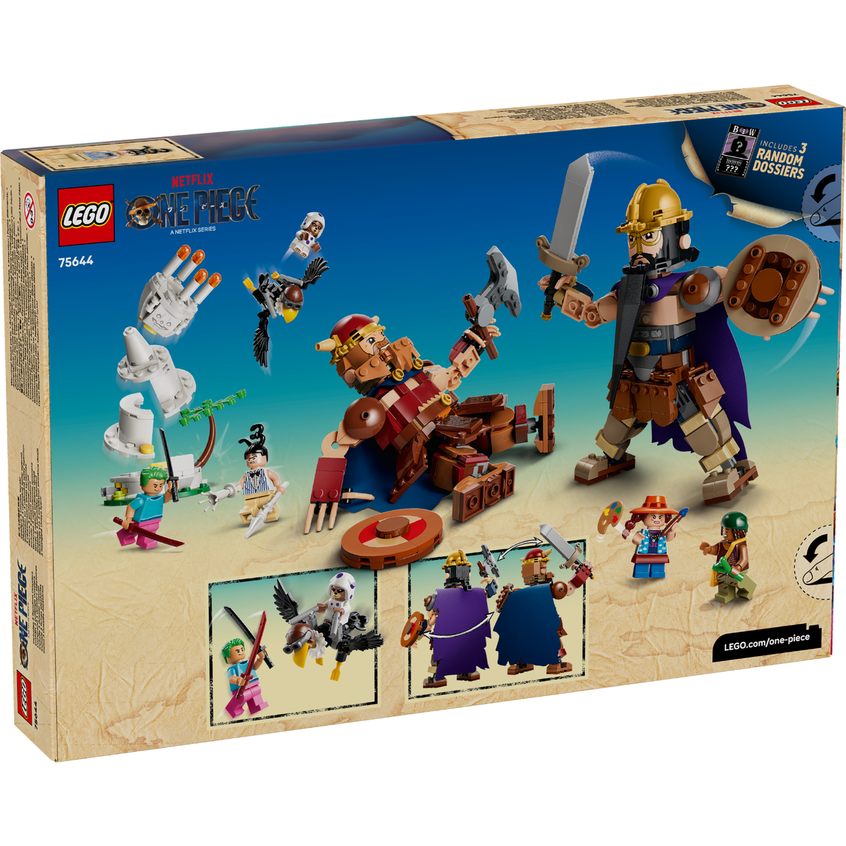 LEGO® ONE PIECE Dorry vs. Brogy – Giants of Little Garden