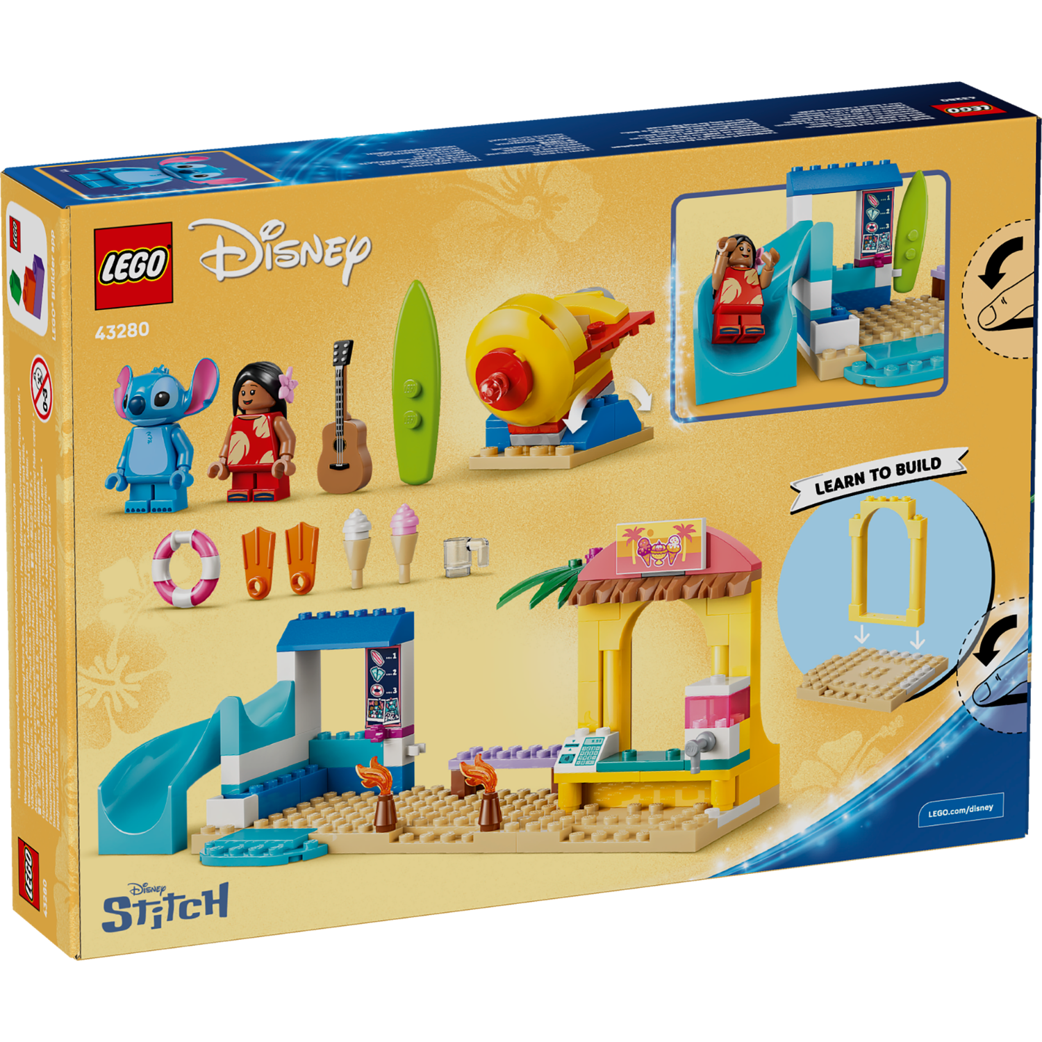 LEGO® | Disney Beach Fun with Lilo & Stitch