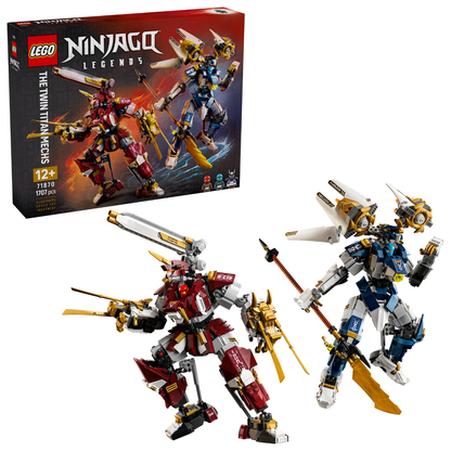 LEGO® NINJAGO® The Twin Titan Mechs