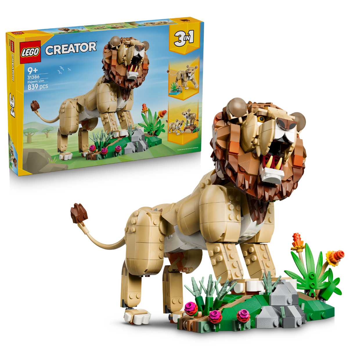 LEGO® Creator Wild Animals: Majestic Lion