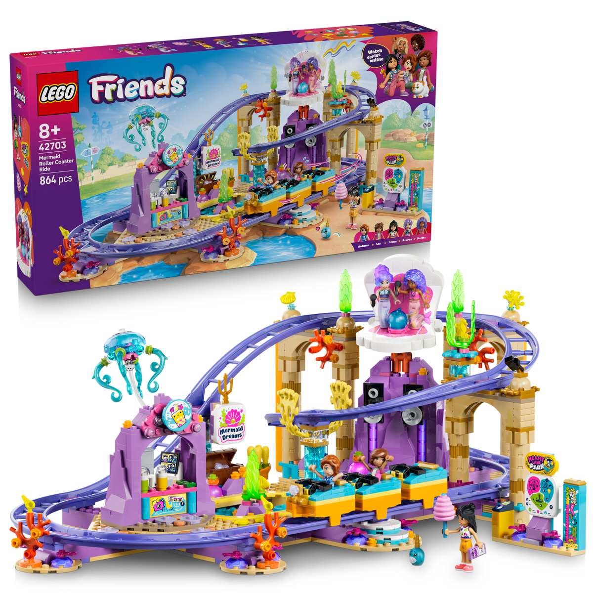 LEGO® Friends Mermaid Roller Coaster Ride