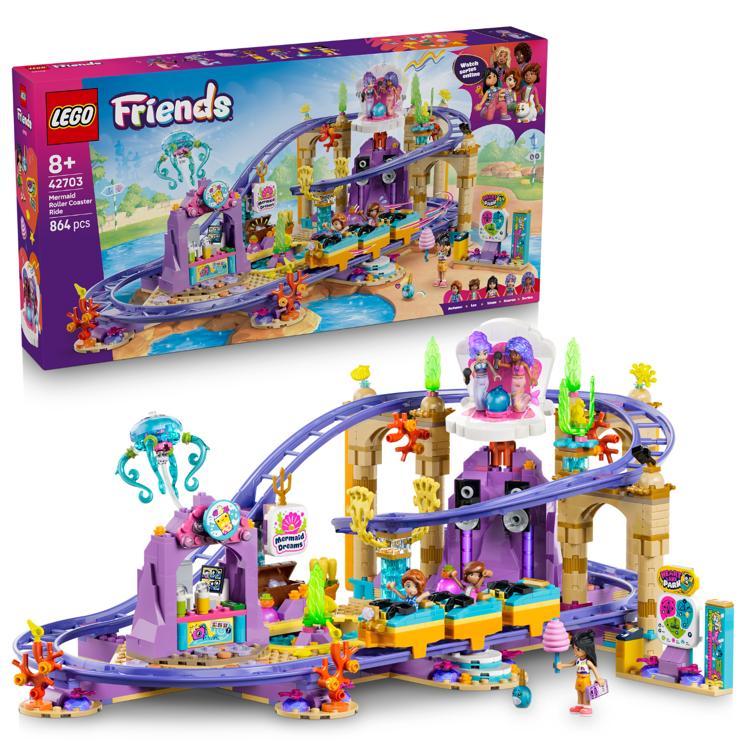 LEGO® Friends Mermaid Roller Coaster Ride