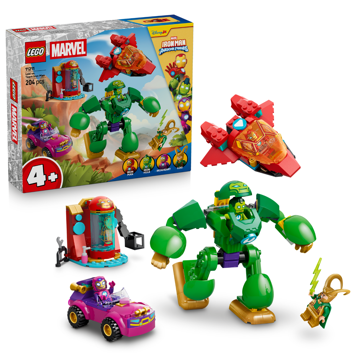 LEGO® | Marvel Iron Man and His Awesome Friends Loki vs. Team Iron Man