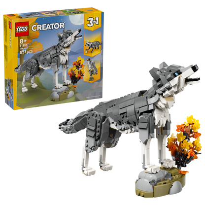LEGO® Creator Forest Animals: Gray Wolf