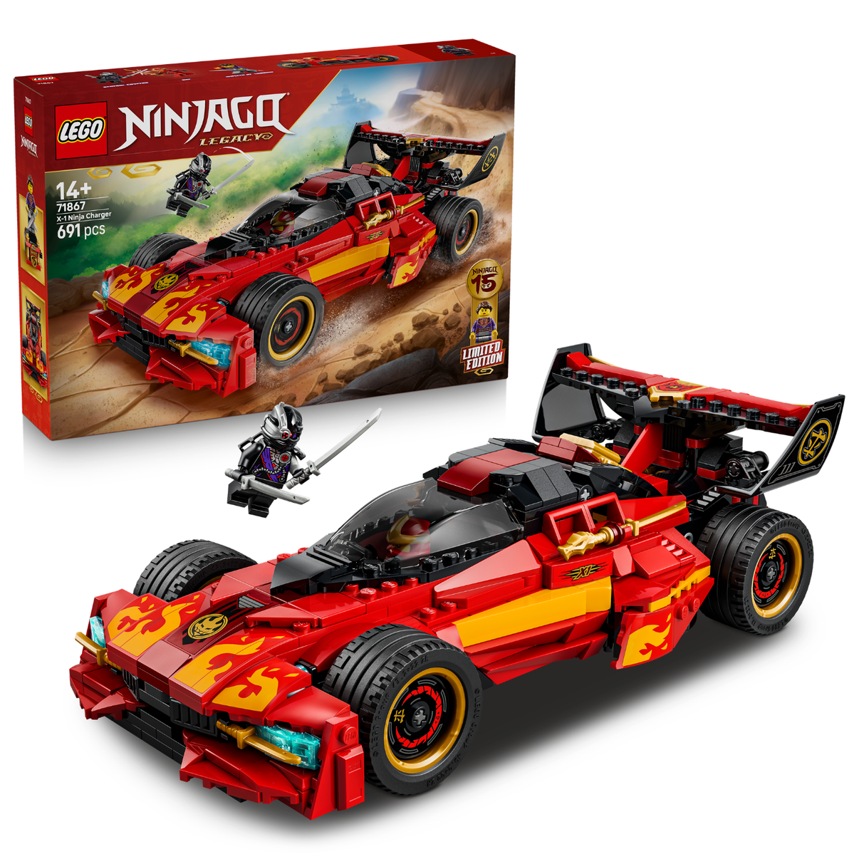LEGO® NINJAGO® X-1 Ninja Charger 15th Anniversary