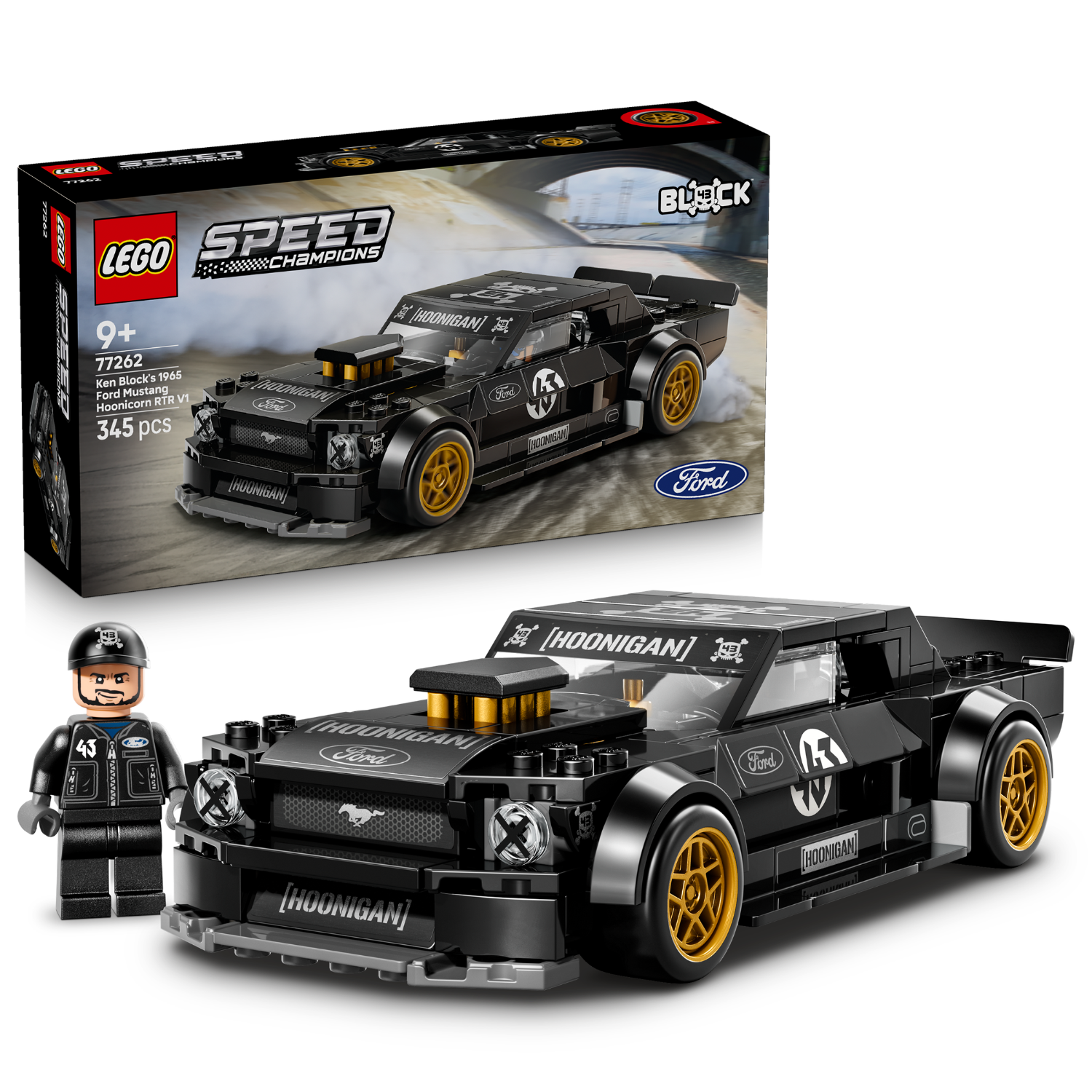 LEGO® Speed Champions Ken Block’s ’65 Ford Mustang Hoonicorn V1