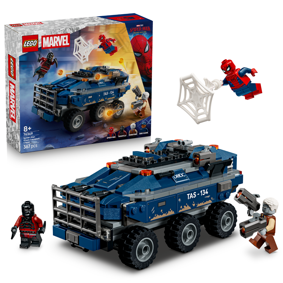 LEGO® | Marvel Spider-Man Prison Transport Chase
