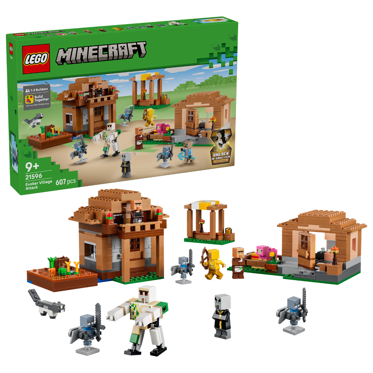 LEGO® Minecraft® Evoker Village Attack