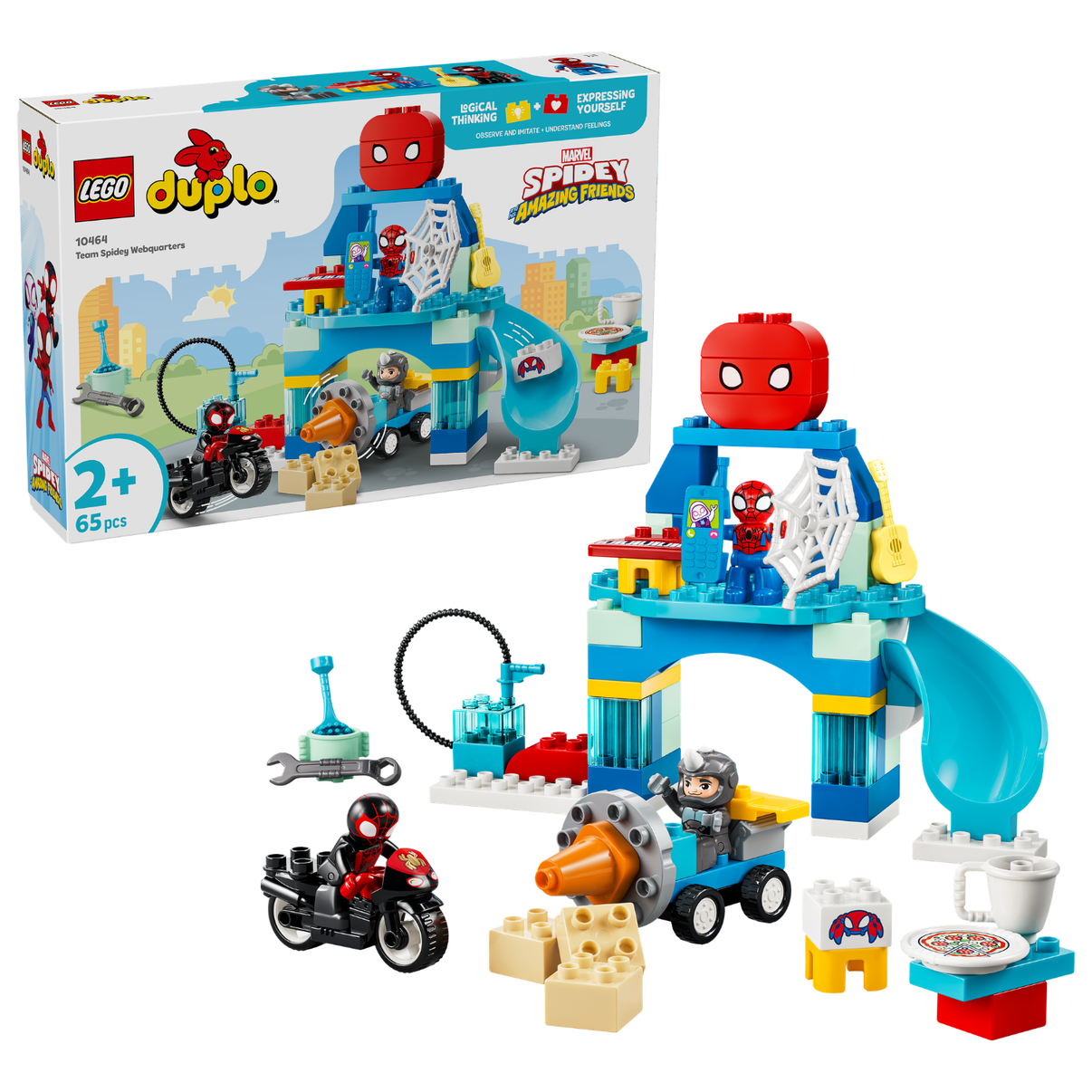 LEGO® DUPLO® | Marvel Team Spidey Webquarters