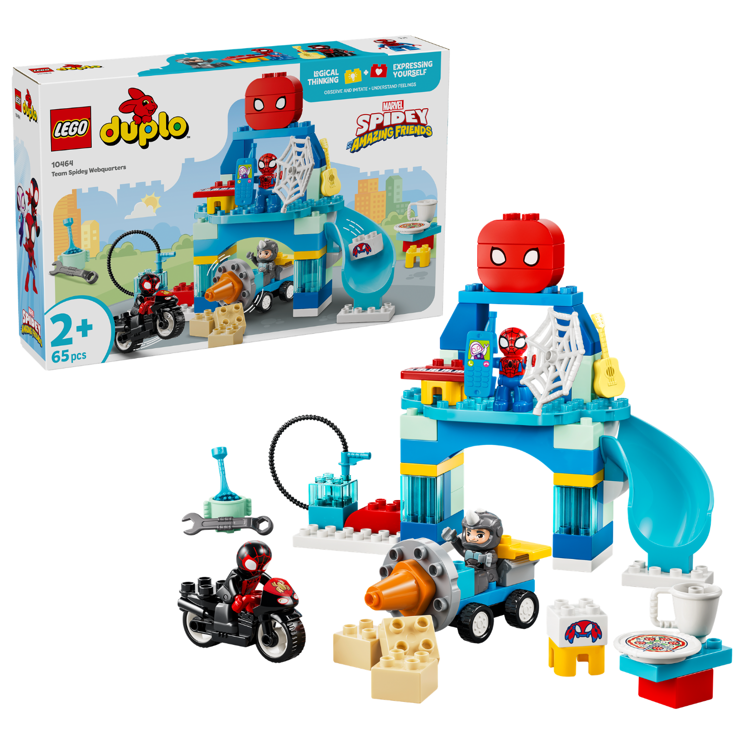LEGO® DUPLO® | Marvel Team Spidey Webquarters
