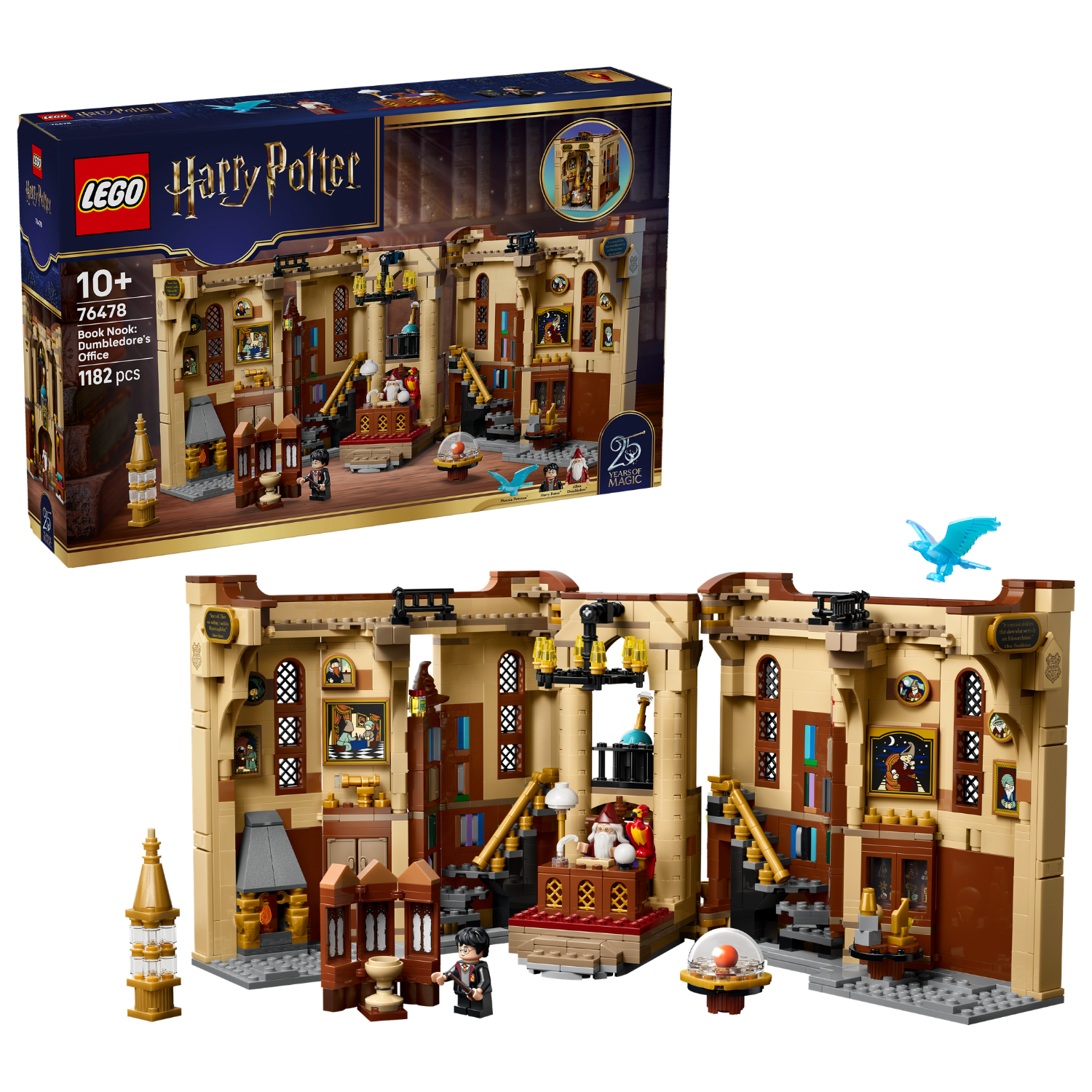 LEGO® Harry Potter™ Book Nook: Dumbledore’s Office