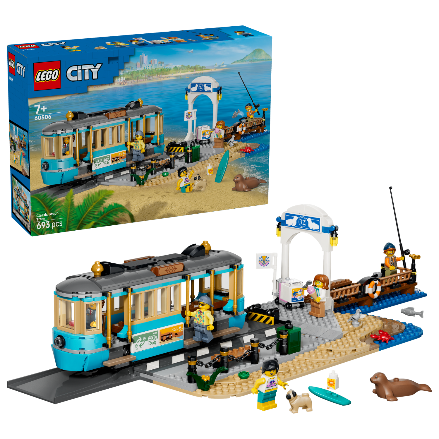 LEGO® City Classic Beach Streetcar