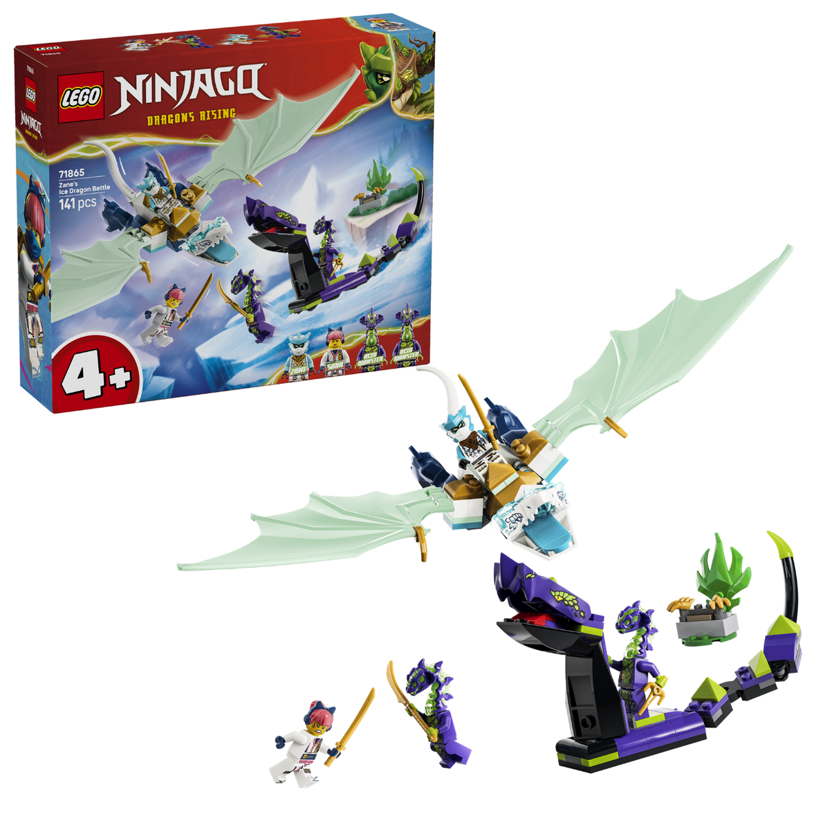 LEGO® NINJAGO® Zane’s Ice Dragon Battle