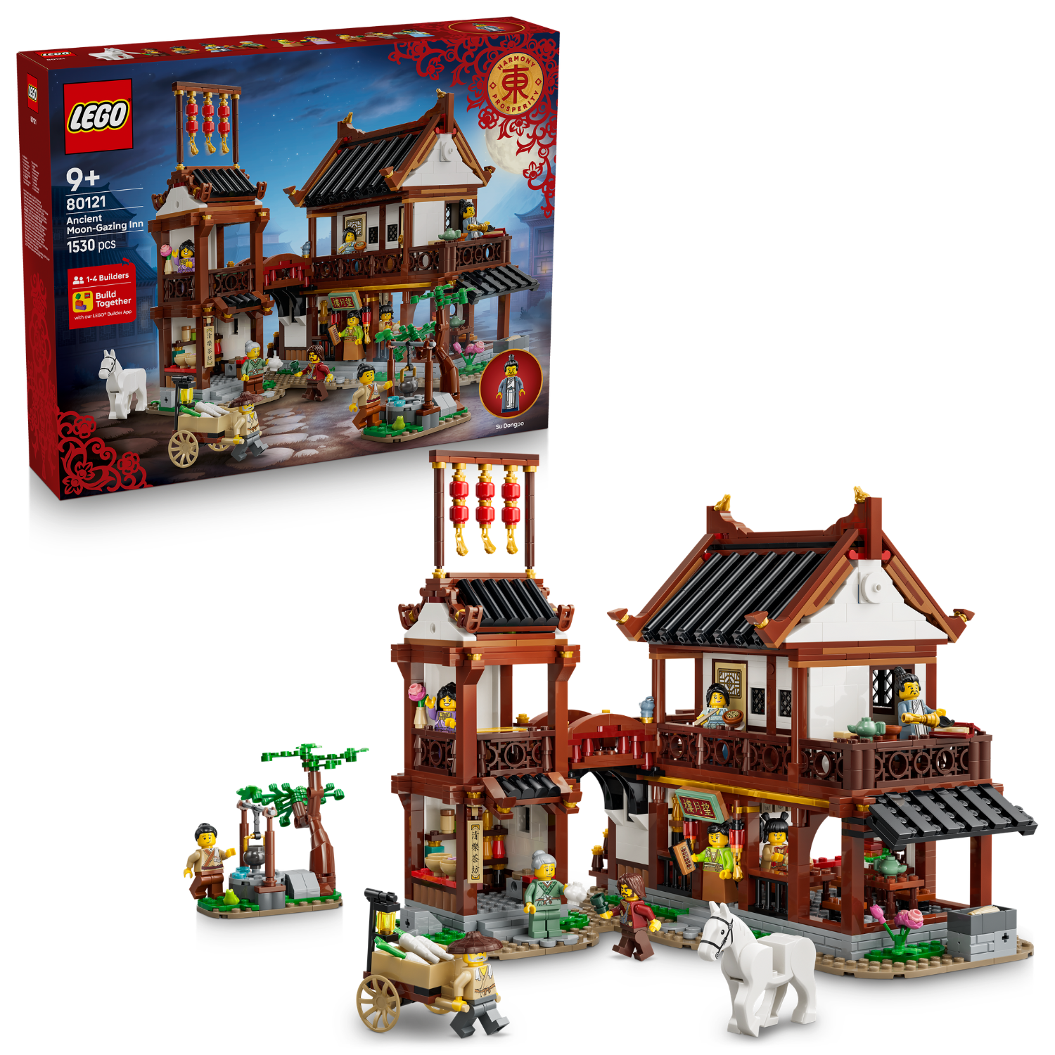 LEGO® Chinese Festivals Ancient Moon-Gazing Inn