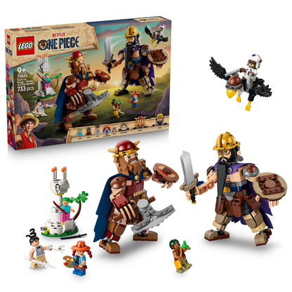 LEGO® ONE PIECE Dorry vs. Brogy – Giants of Little Garden