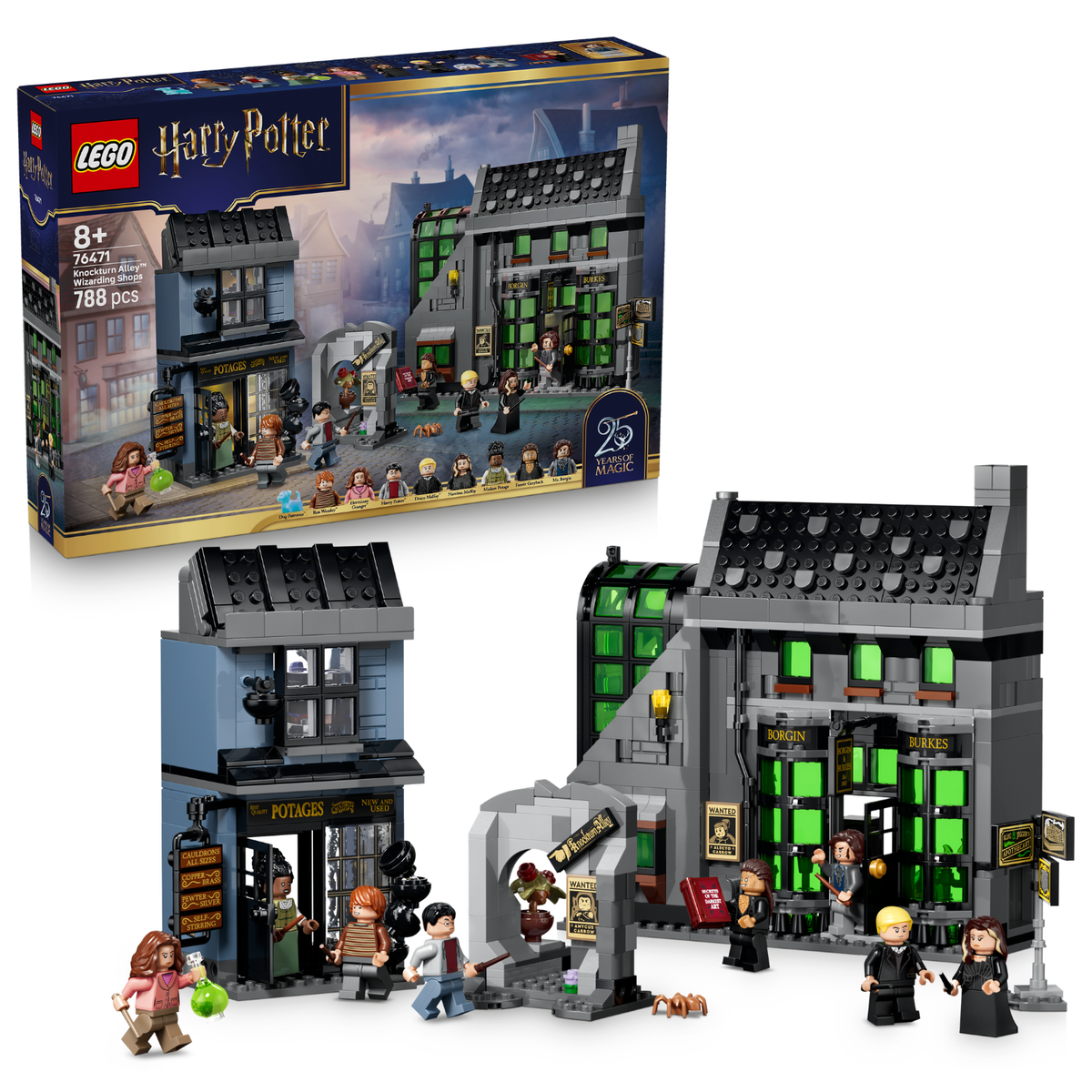 LEGO® Harry Potter™ Knockturn Alley™ Wizarding Shops