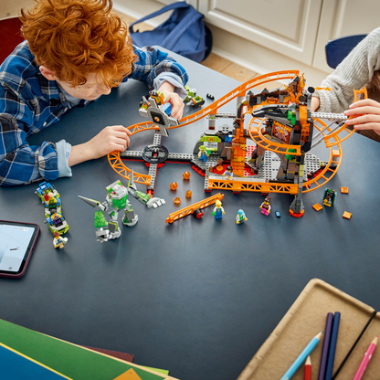 LEGO® City Lava Land Roller Coaster Park