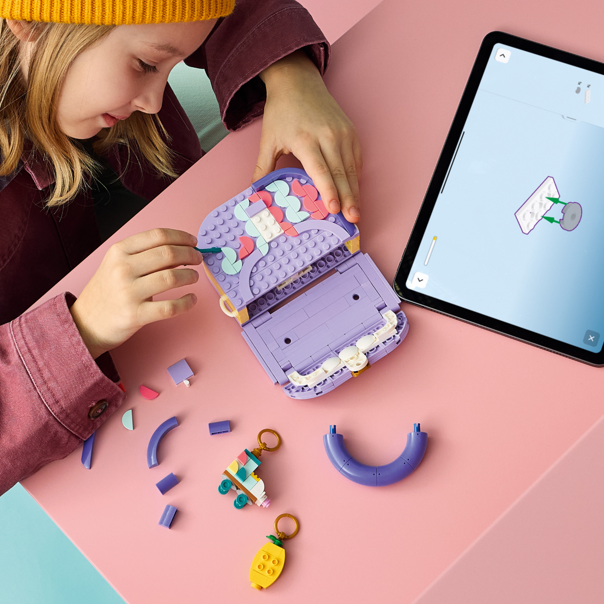LEGO® Creator Art Fashion Bag with Storage