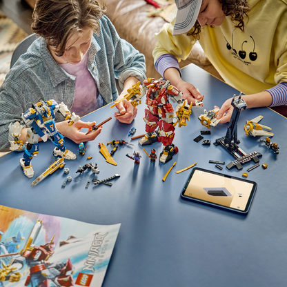 LEGO® NINJAGO® The Twin Titan Mechs
